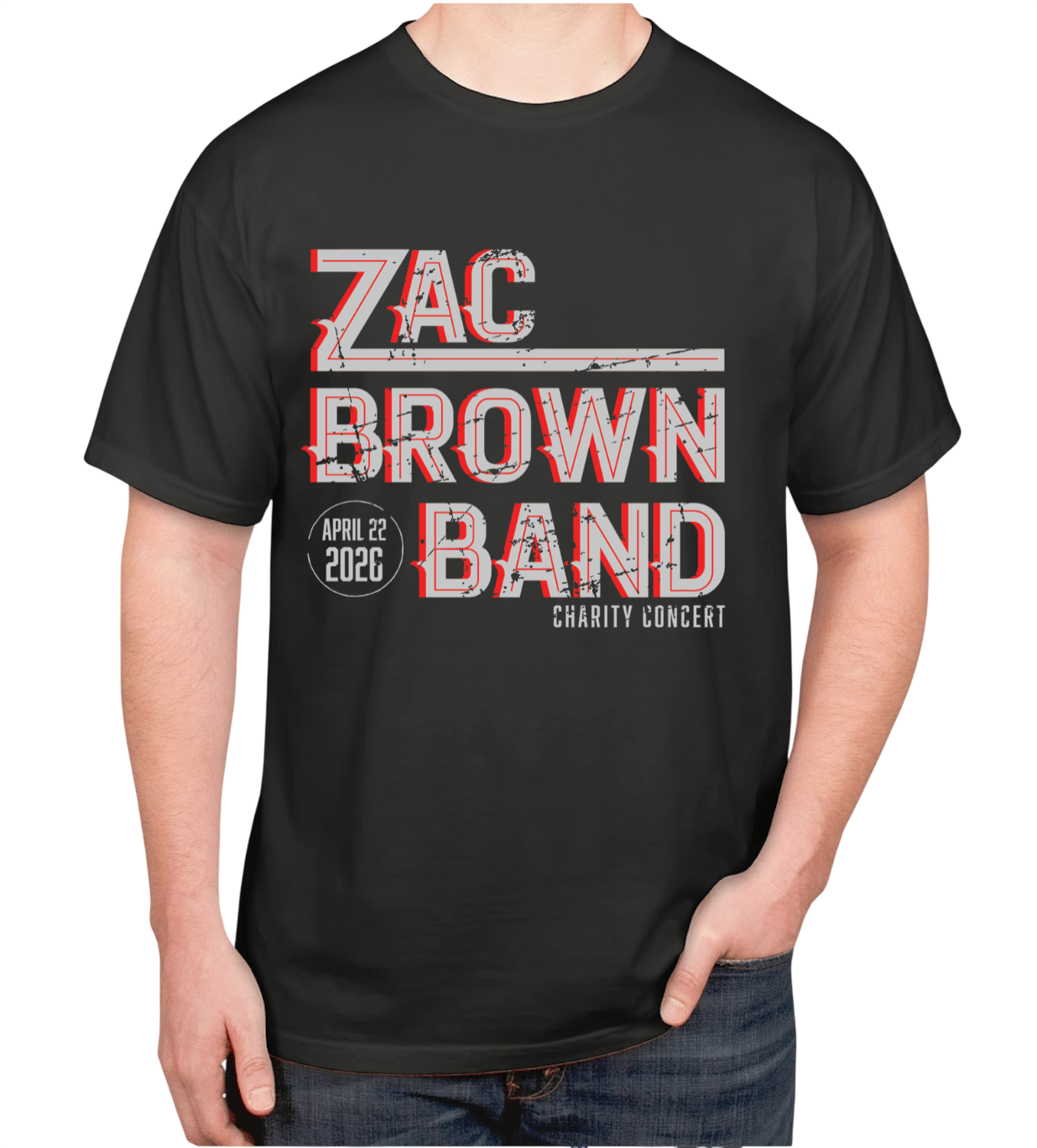 Zac Brown Band Black Tee